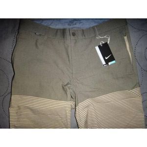 NEW Men's Size 34 NIKE GOLF Modern-Fit Shorts Athletic Dress Green 803043-236